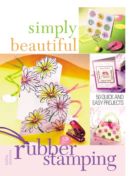 Cover image for Simply Beautiful Rubber Stamping
